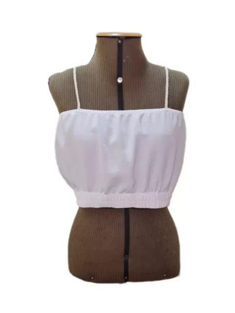 TOP ALÇA OFF WHITE