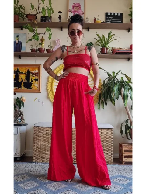 PANTALONA VERMELHA
