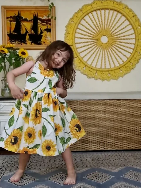 VESTIDO MIMIM GIRASSOL