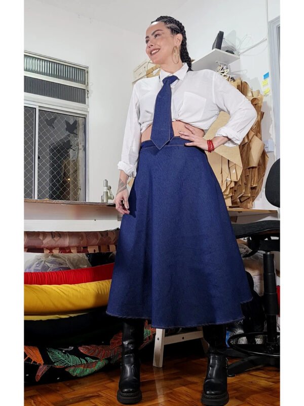 SAIA PADILHA MIDI JEANS (envelope)