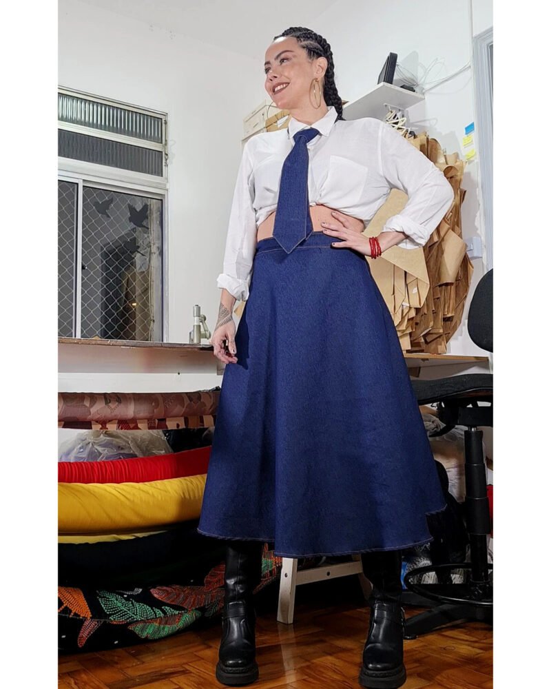 SAIA PADILHA MIDI JEANS (envelope)
