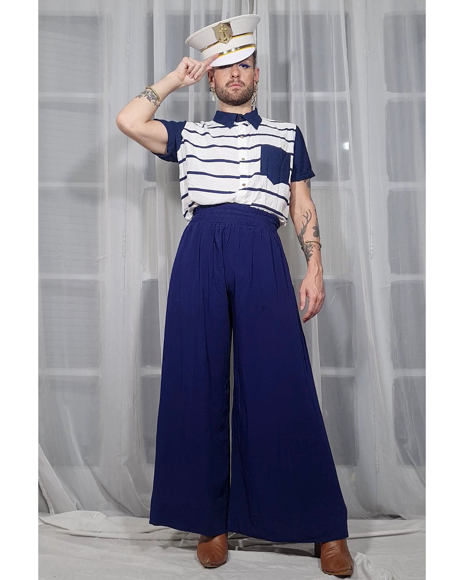 PANTALONA AZUL MARINHO