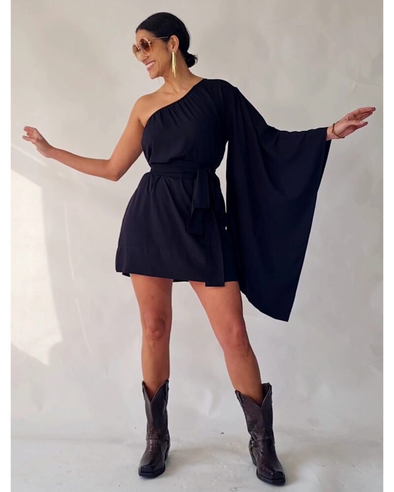 VESTIDO ASSUCENA CURTO PRETO - Imagem 2