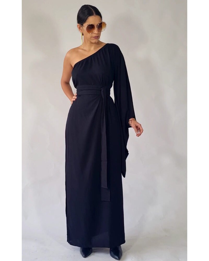 VESTIDO ASSUCENA LONGO PRETO - Imagem 2