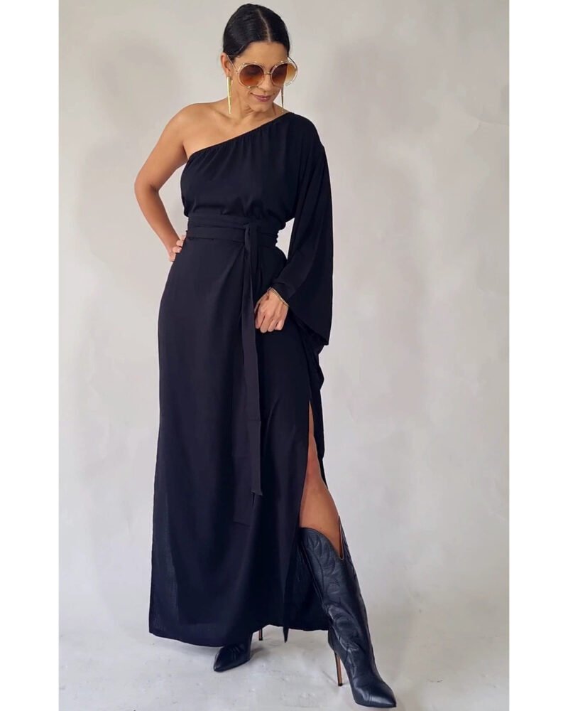 VESTIDO ASSUCENA LONGO PRETO - Imagem 3