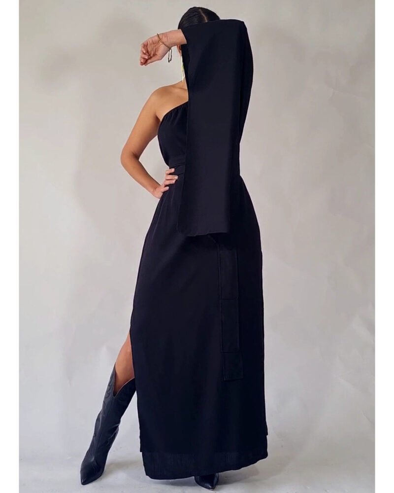 VESTIDO ASSUCENA LONGO PRETO - Imagem 9