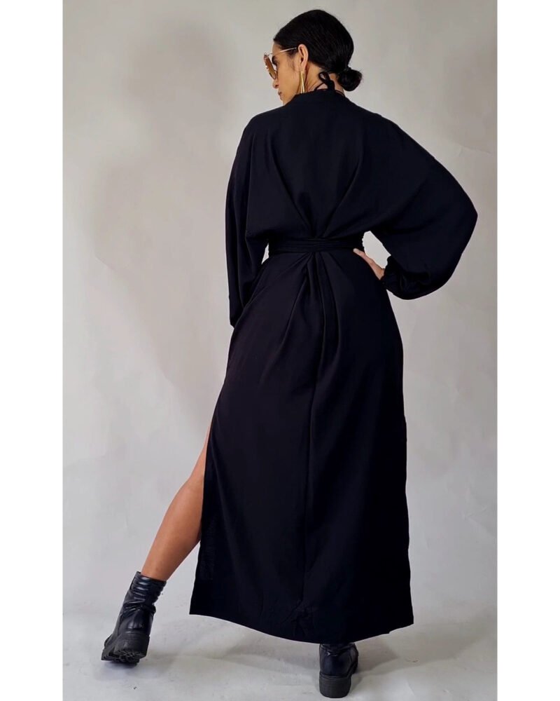 KIMONO LILITH LONGO PRETO - Imagem 3
