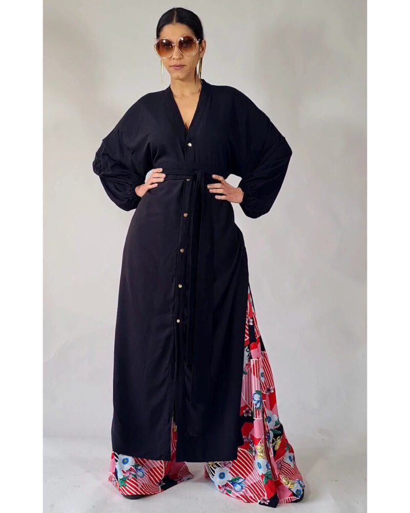 KIMONO LILITH LONGO PRETO - Imagem 8