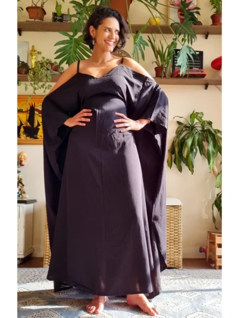 KAFTAN ALCIONE PRETO