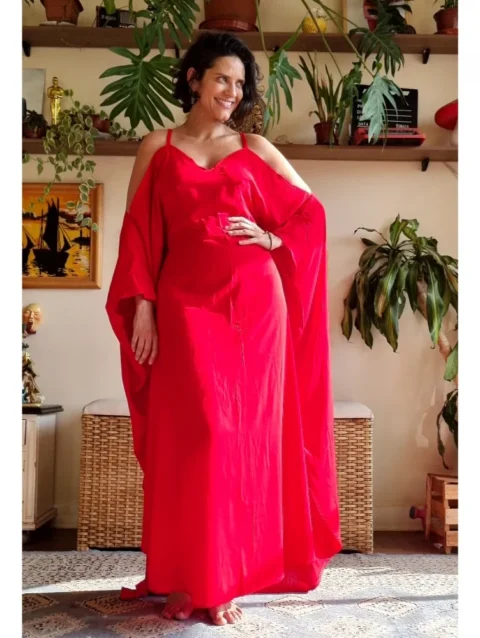 KAFTAN ALCIONE VERMELHO