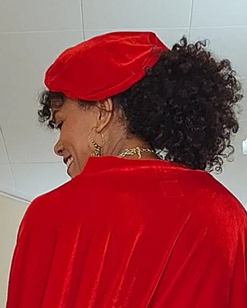 BOINA VELUDO VERMELHO - Imagem 2