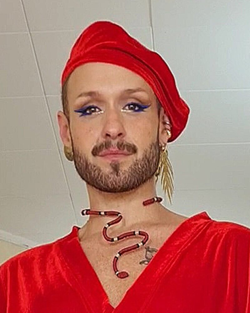 BOINA VELUDO VERMELHO - Imagem 3