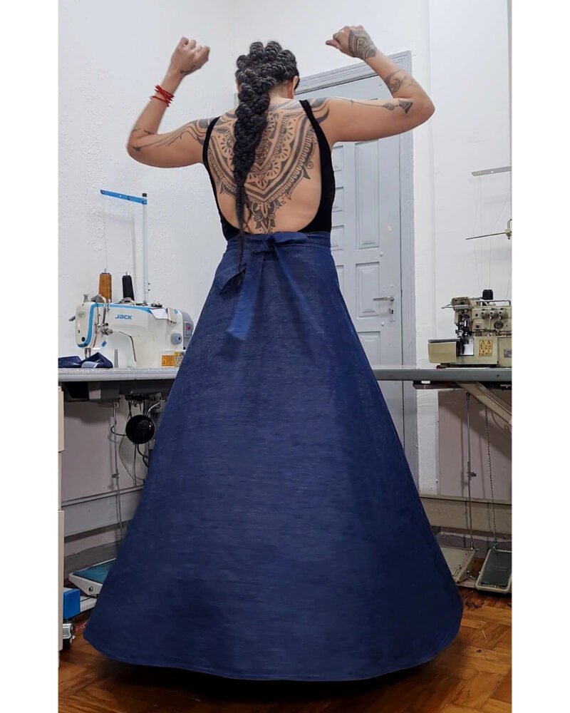 SAIA PADILHA LONGA JEANS (envelope) - Imagem 3