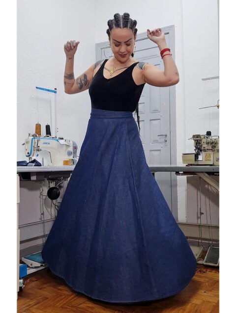 SAIA PADILHA LONGA JEANS (envelope)