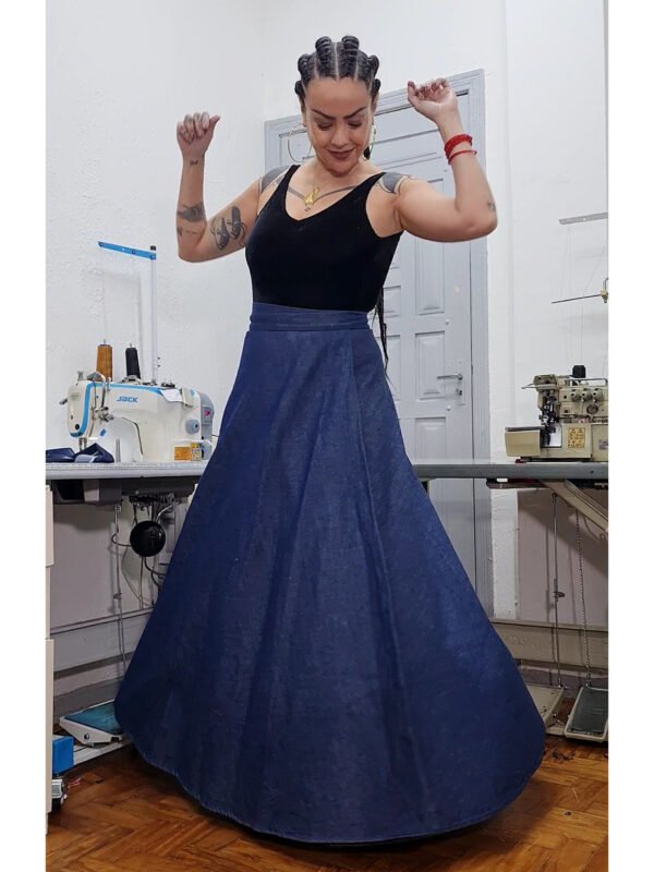 SAIA PADILHA LONGA JEANS (envelope)