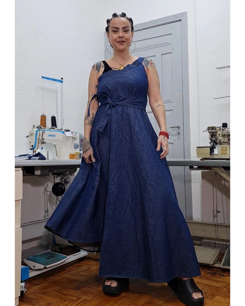SAIA PADILHA LONGA JEANS (envelope) - Imagem 6