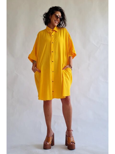 CAMISÃO CRIS MÉDIO AMARELO