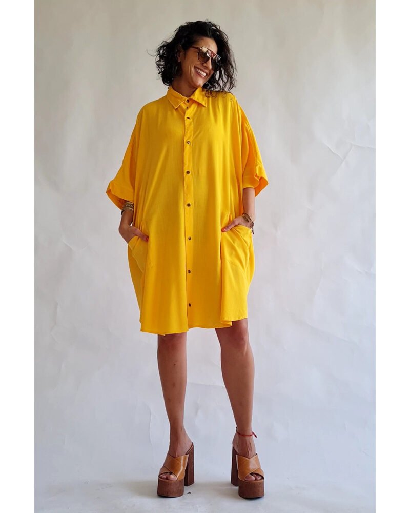 CAMISÃO CRIS MÉDIO AMARELO