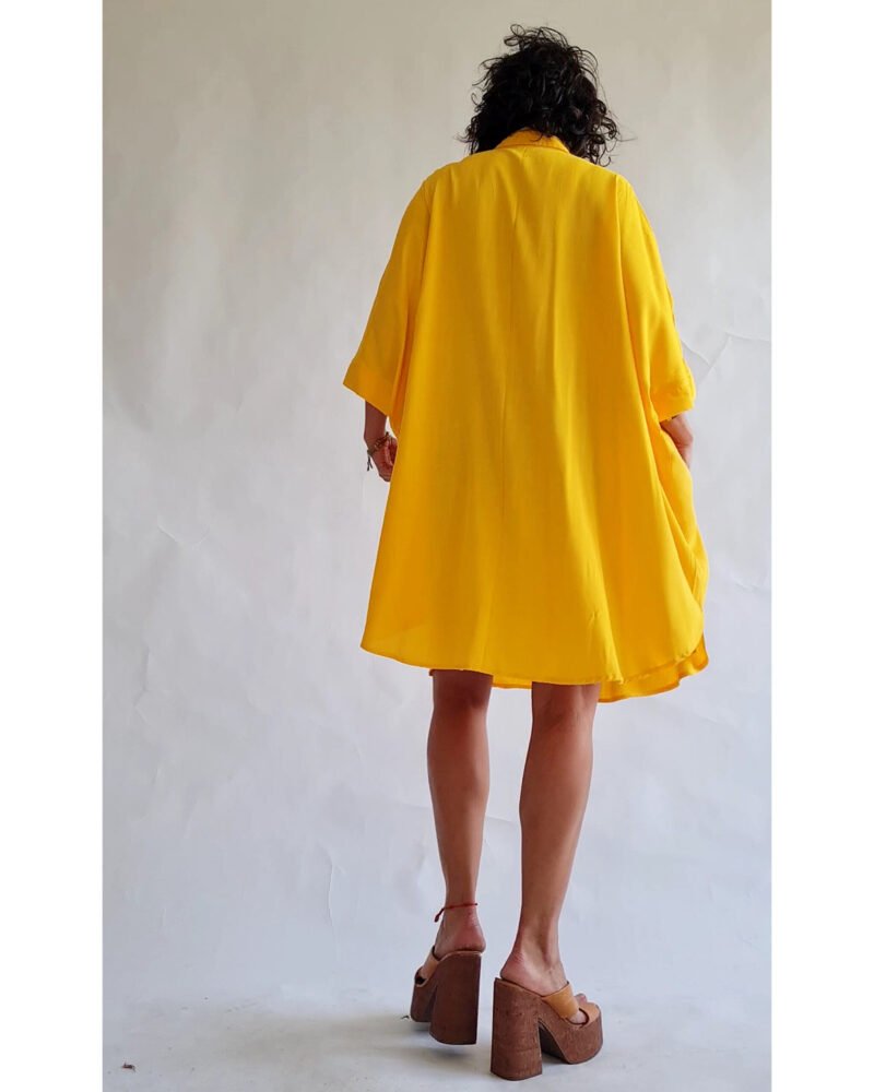CAMISÃO CRIS MÉDIO AMARELO - Imagem 7
