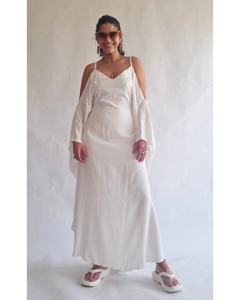 KAFTAN ALCIONE OFF WHITE - Imagem 11