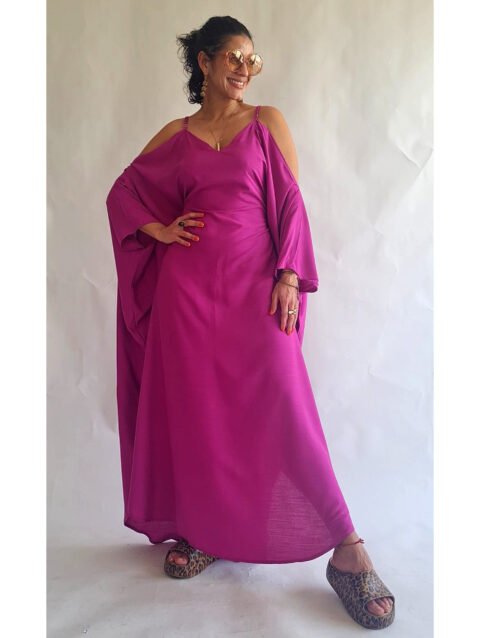 KAFTAN ALCIONE FUCSIA