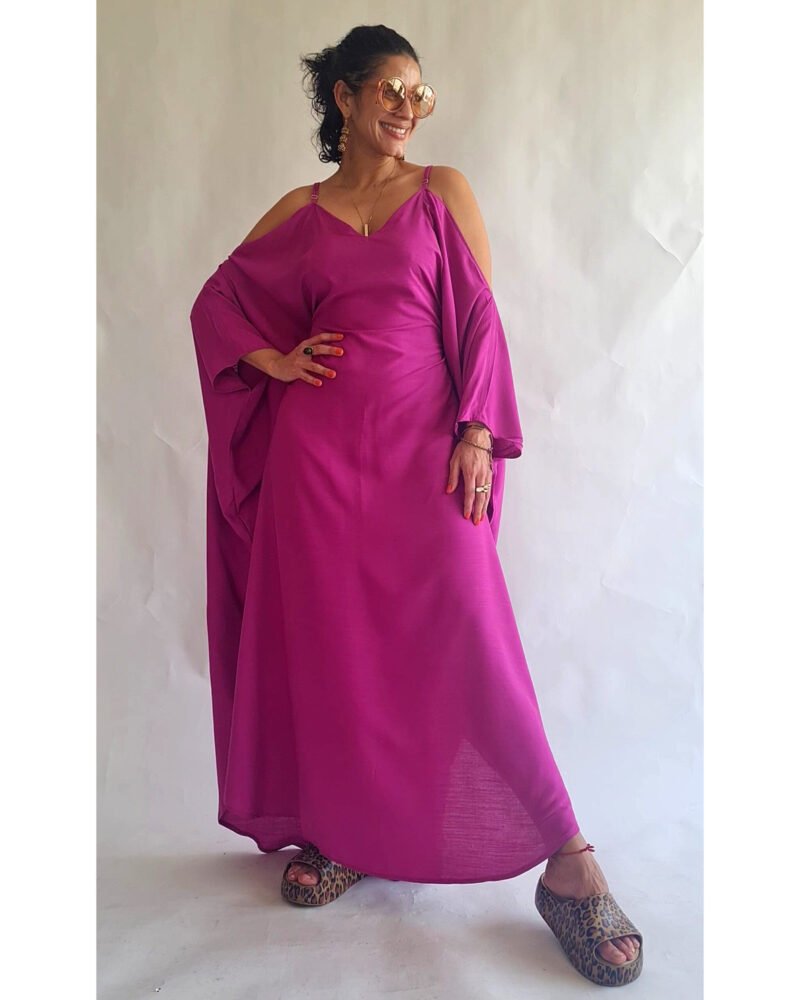 KAFTAN ALCIONE FUCSIA