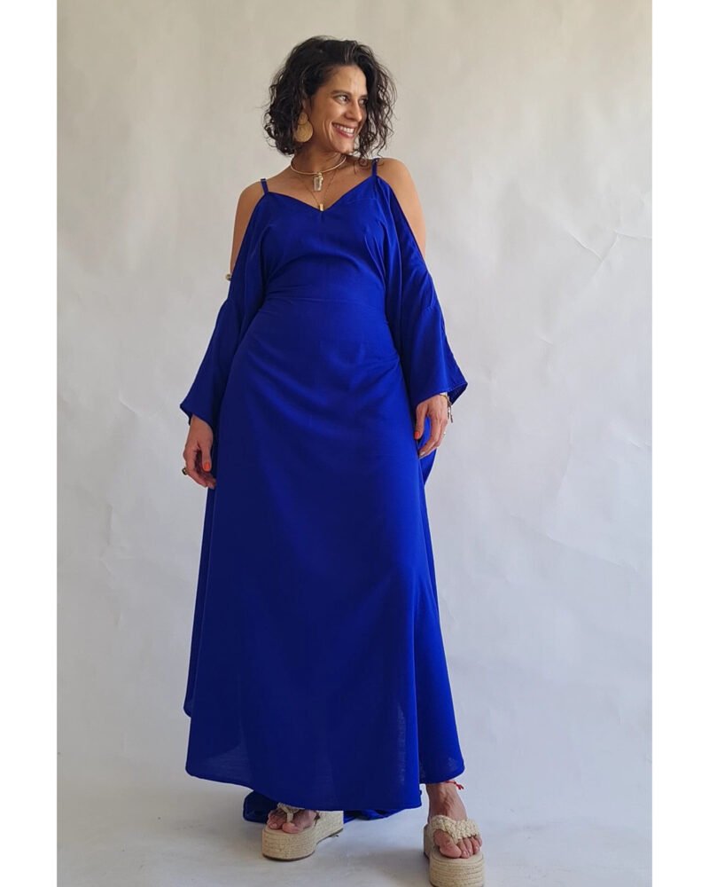 KAFTAN ALCIONE AZUL ROYAL - Imagem 5