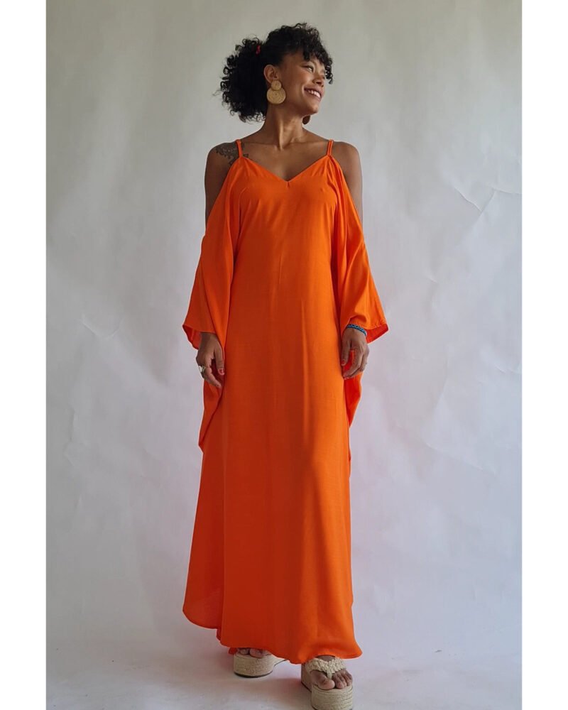 KAFTAN ALCIONE LARANJA - Imagem 5
