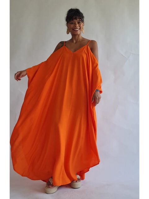 KAFTAN ALCIONE LARANJA