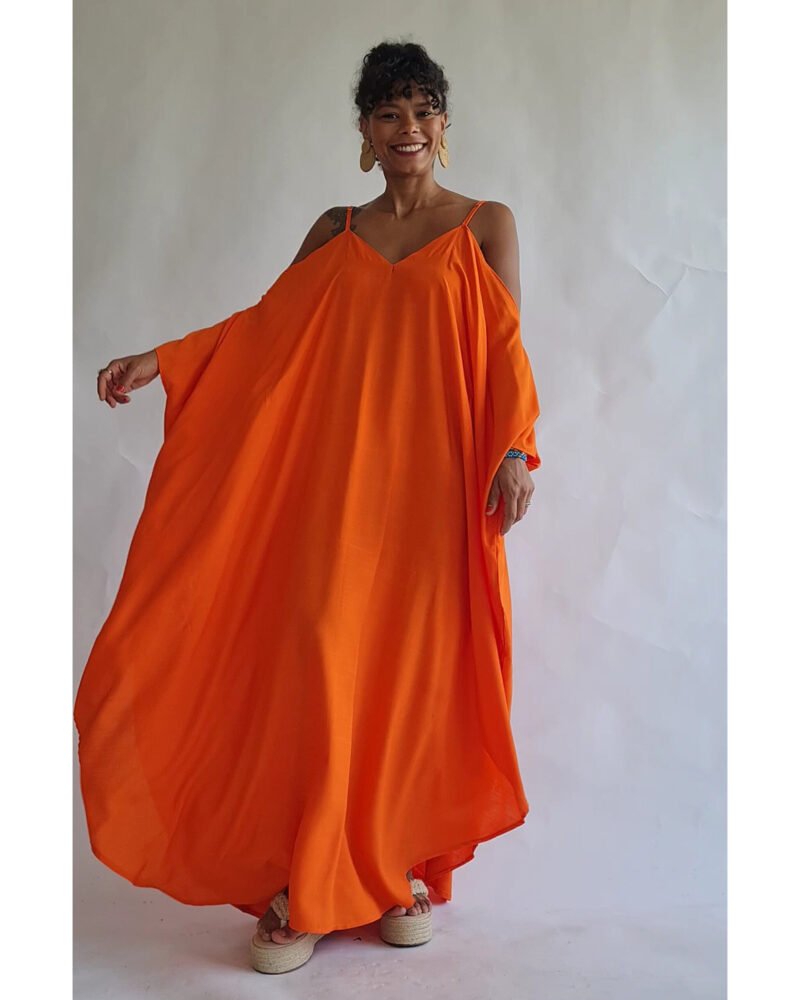 KAFTAN ALCIONE LARANJA