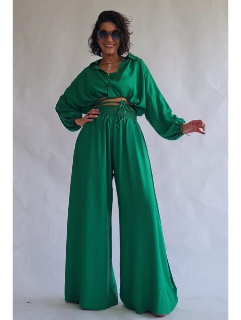 PANTALONA VERDE BANDEIRA