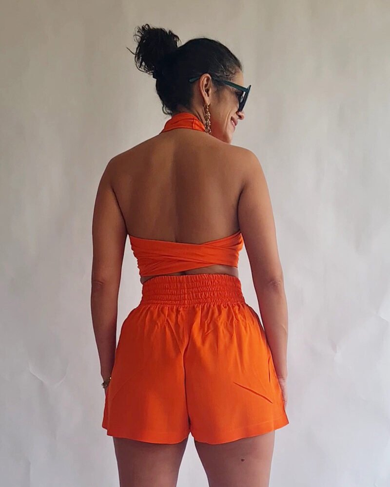 SHORT LARANJA - Imagem 2