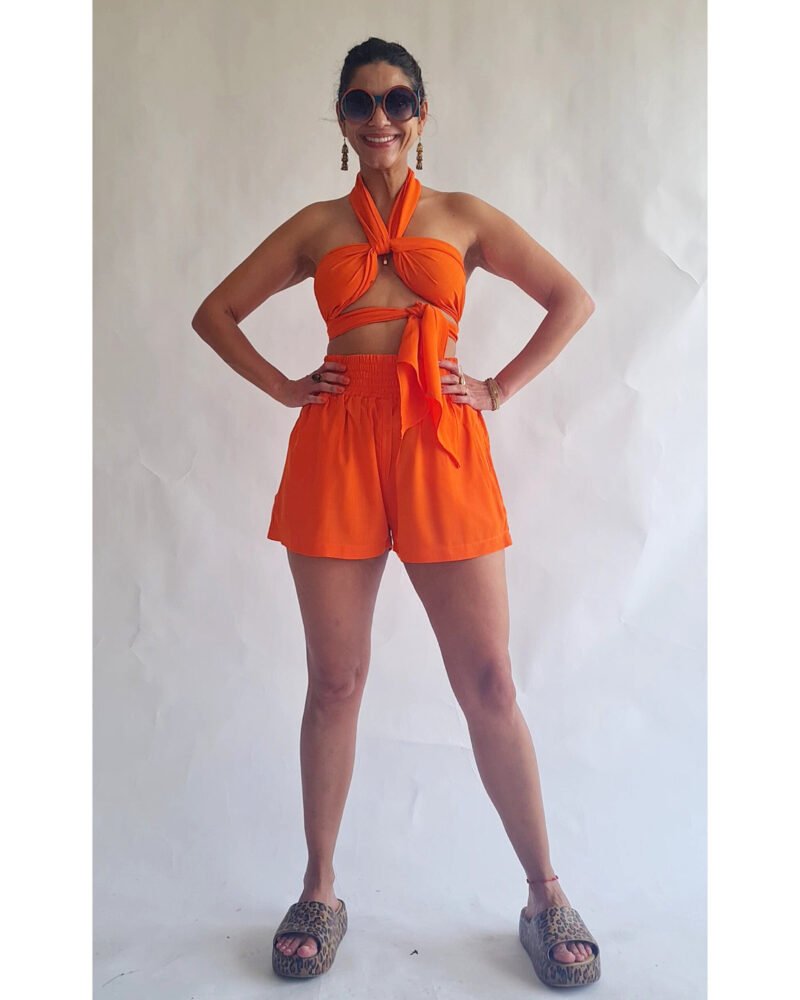 SHORT LARANJA - Imagem 3
