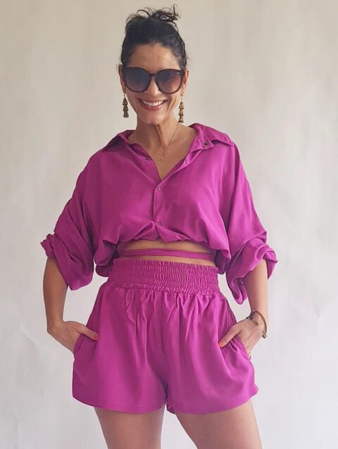SHORT FUCSIA