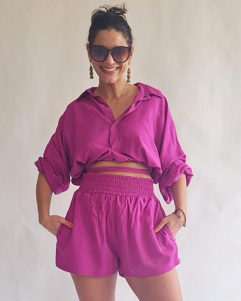 SHORT FUCSIA