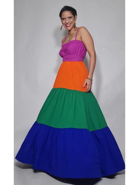VESTIDO FRIDA OXUMARE