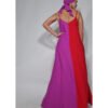 VESTIDO DANI BICOLOR VERMELHO E FUCSIA - Imagem 5