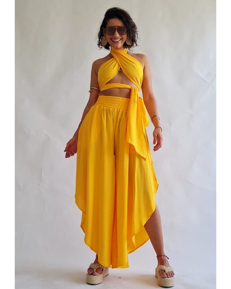 CALÇA JESSY AMARELA - Imagem 5