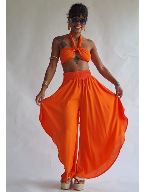 CALÇA JESSY LARANJA