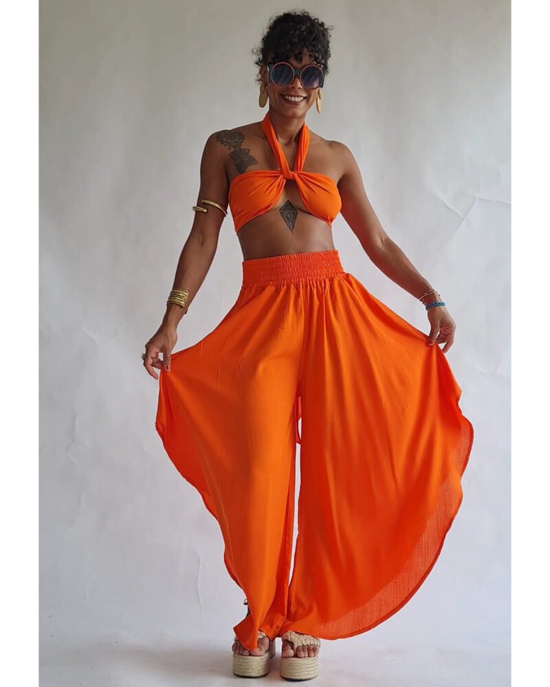 CALÇA JESSY LARANJA