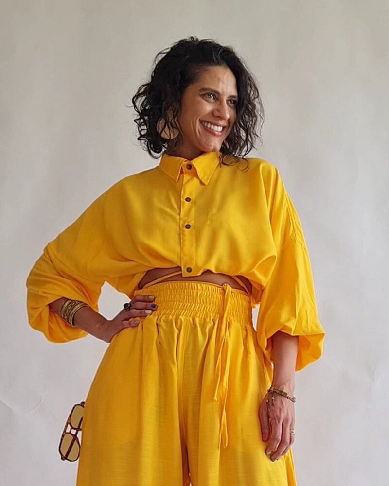 CROPPED FLAVIA AMARELO - Imagem 5