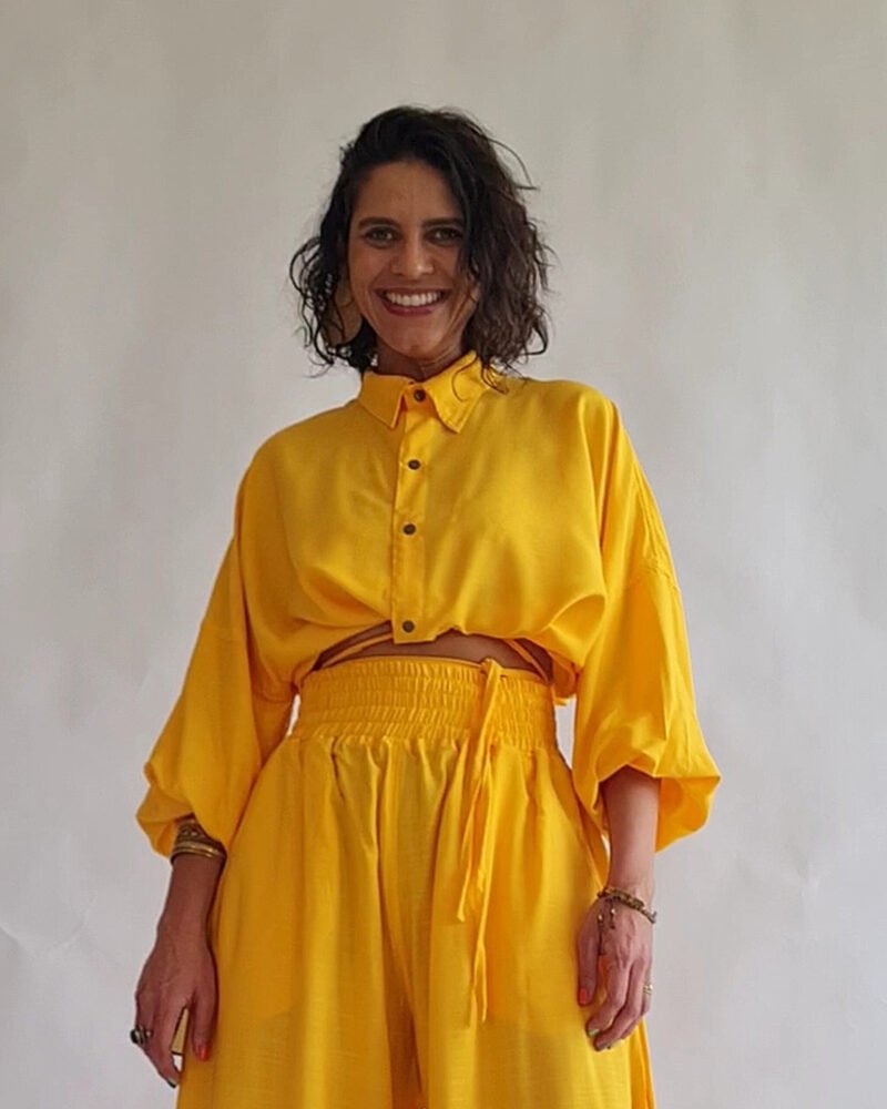 CROPPED FLAVIA AMARELO - Imagem 2