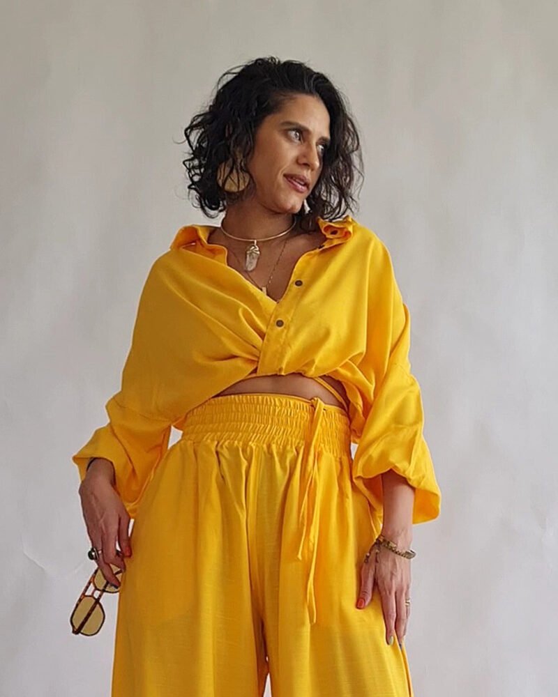 CROPPED FLAVIA AMARELO - Imagem 3