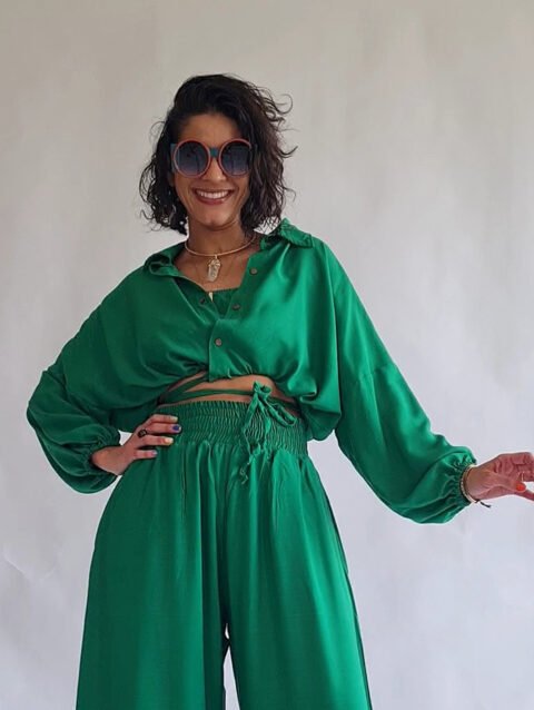 CROPPED FLAVIA VERDE BANDEIRA