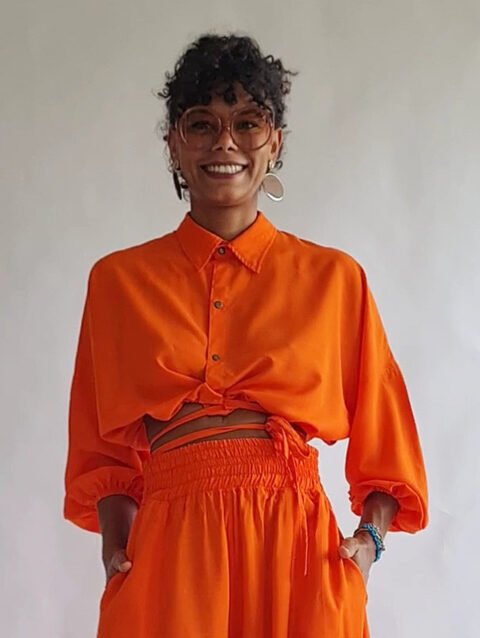 CROPPED FLAVIA LARANJA