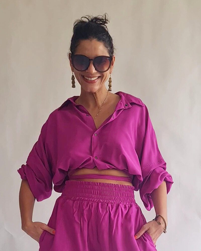 CROPPED FLAVIA FUCSIA - Imagem 3