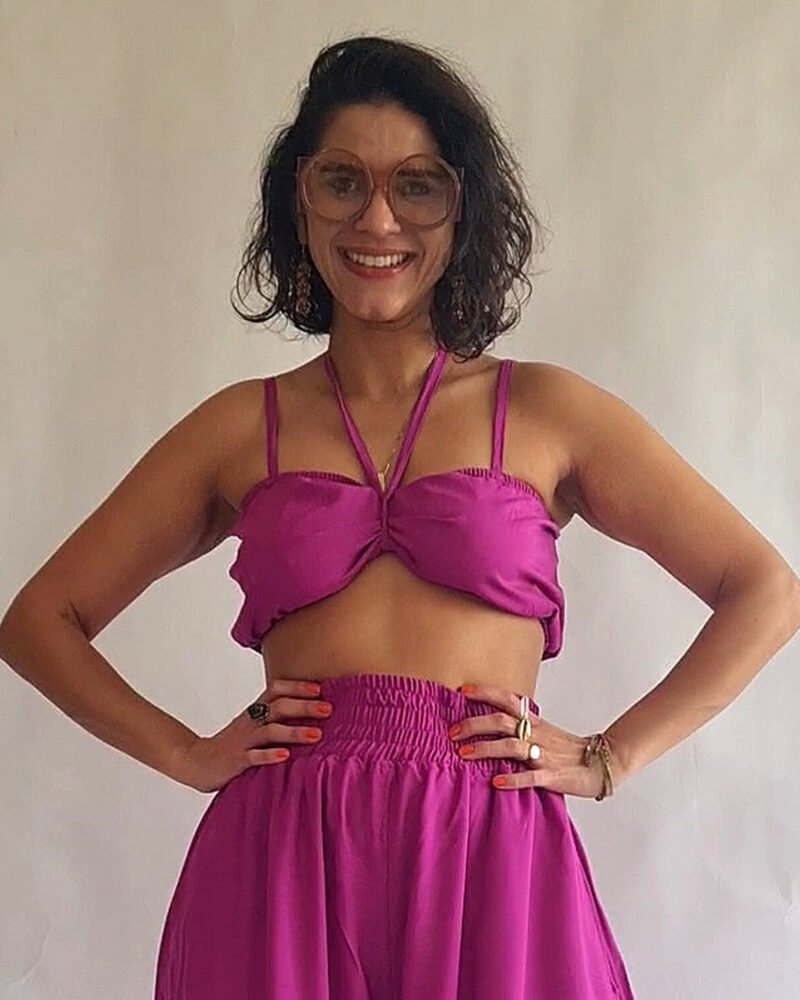 TOP ALCA MANGAS FUCSIA - Imagem 3