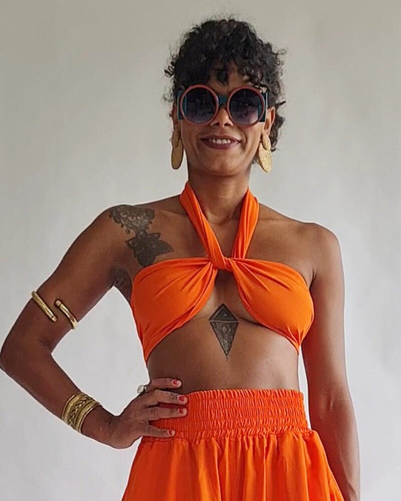 TOP FAIXA LARANJA - Imagem 4