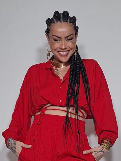 CROPPED FLAVIA VERMELHO
