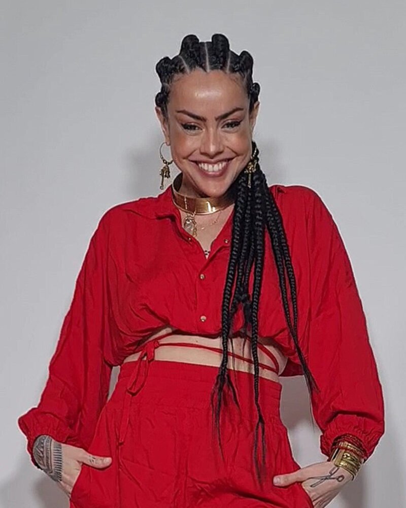 CROPPED FLAVIA VERMELHO